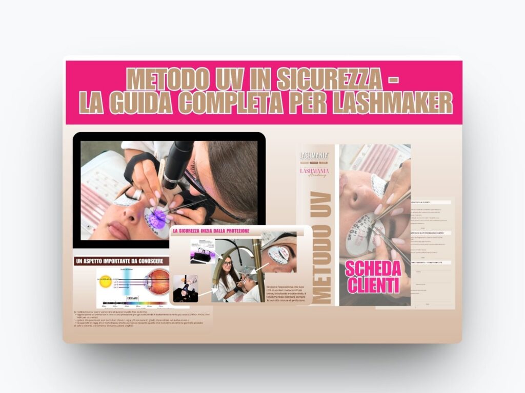 Metodo UV extension ciglia in sicurezza: guida completa per lashmaker